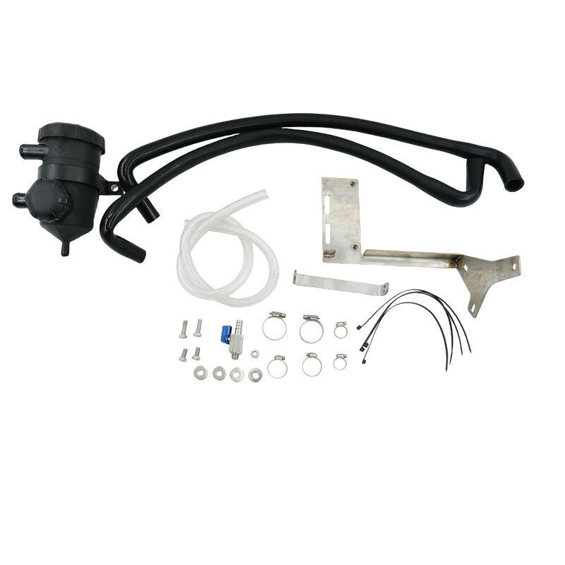 Oil Catch Can Kit Fit For Toyota Landcruiser 70 Series 4.5L V8 Turbo Diesel VDJ76 78 79 1VD-FTV DOHC 32V 2007-ON - image 4