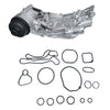 Oil Cooler Assembly Fit For Holden Astra AH Barina TM Cruze JG JH Trax TJ 2006-2020 93186324 25199751 12992593 - With 15-Piece O-Ring and Seal Kit