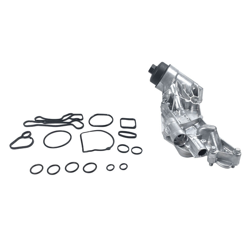 Oil Cooler Assembly Fit For Holden Astra AH Barina TM Cruze JG JH Trax TJ 2006-2020 93186324 25199751 12992593 - With 15-Piece O-Ring and Seal Kit — view 2