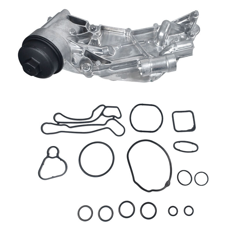 Oil Cooler Assembly Fit For Holden Astra AH Barina TM Cruze JG JH Trax TJ 2006-2020 93186324 25199751 12992593 - With 15-Piece O-Ring and Seal Kit — view 10