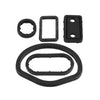 5 PCS Oil Cooler Filter Seals Gasket Set Fit For Mercedes-Benz C280 E320 ML320 S430