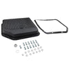 Automatic Transmission Oil Pan Aluminum Finned Black GM Turbo TH350 Extra Capacity