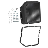 Automatic Transmission Oil Pan Aluminum Finned Black GM Turbo TH350 Extra Capacity - image 2