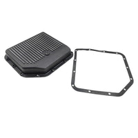 Automatic Transmission Oil Pan Aluminum Finned Black GM Turbo TH350 Extra Capacity - image 3