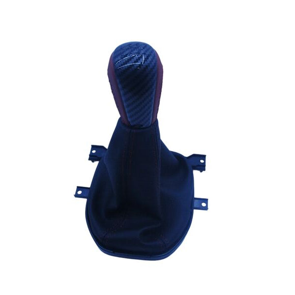 Carbon And Red Manual Gear Shift Knob Fit For Holden Commodore VE V8 All Models