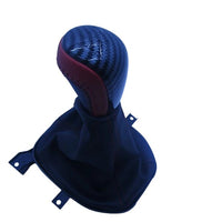 Carbon And Red Manual Gear Shift Knob Fit For Holden Commodore VE V8 All Models