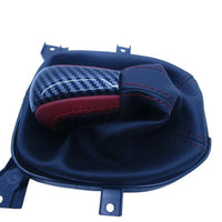 Carbon And Red Manual Gear Shift Knob Fit For Holden Commodore VE V8 All Models
