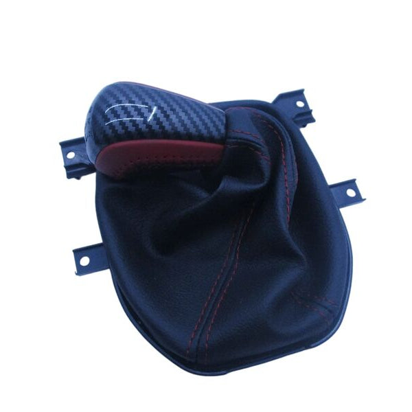 Carbon And Red Manual Gear Shift Knob Fit For Holden Commodore VE V8 All Models