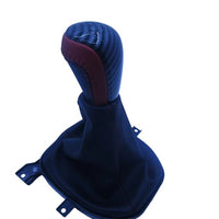 Carbon And Red Manual Gear Shift Knob Fit For Holden Commodore VE V8 All Models