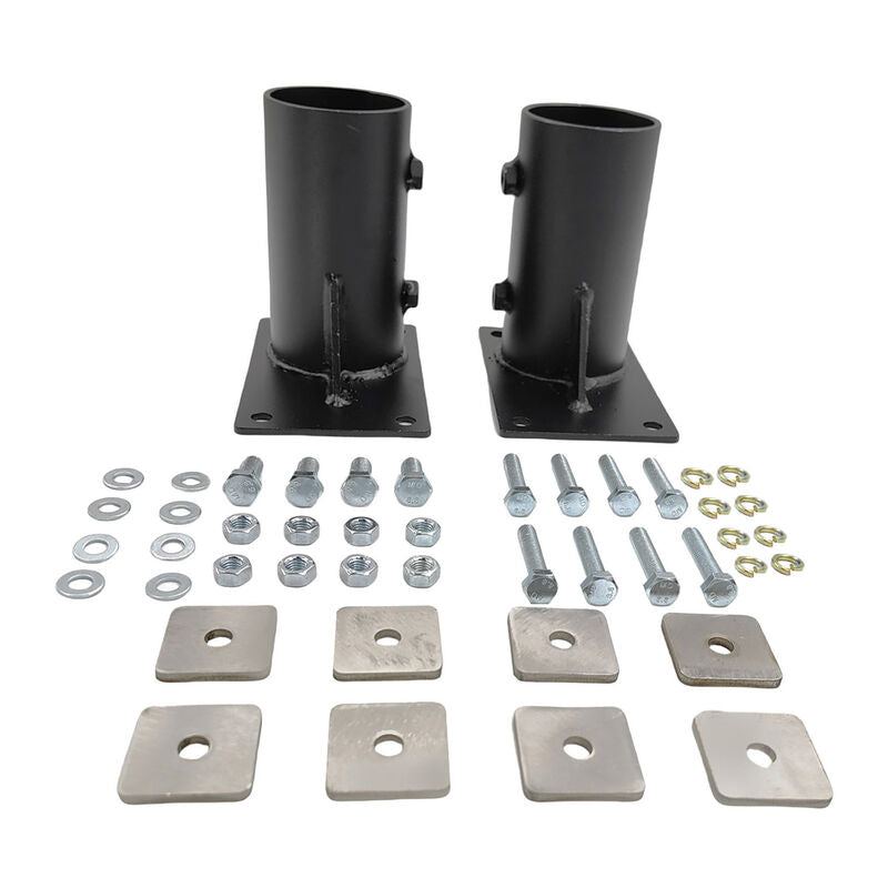 Pair Brackets Fit For 3'' 76mm Tube Inner Diameter 82mm Ladder Rack - image 3