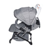 Grey Baby Stroller Foldable Carriage Infant Travel Pram Kids Toddler Pushchair