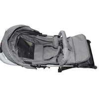 Grey Baby Stroller Foldable Carriage Infant Travel Pram Kids Toddler Pushchair - image 2