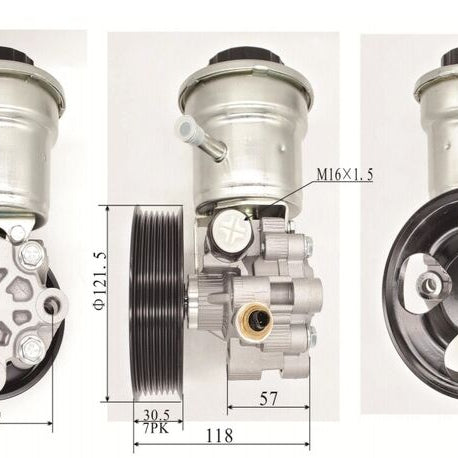 Power Steering Pump Fit For Toyota Hiace TRH200 Series 2.0L 2.7L 1TRFE 2TRFE 2004-ON 44310-0K010 - image 7