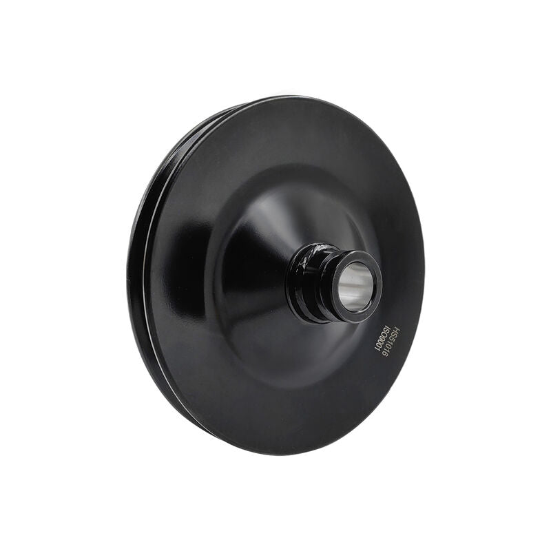 Pulley Fit For GM/Ford Power Steering Pump Single Groove Steel 3/4" Shaft Black - image 2