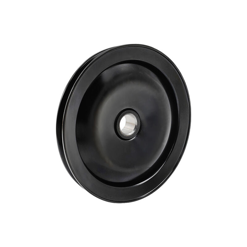 Pulley 3/4" Shaft Fit For GM/Ford Power Steering Pump Single Groove Steel Black - image 5