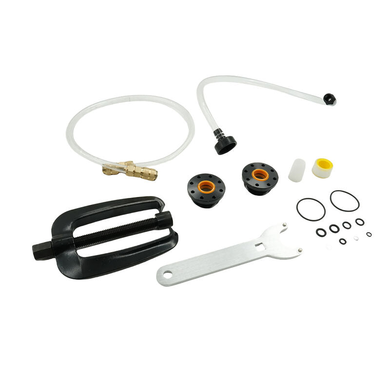 Hydraulic Steering Cylinder Seal HS5157 & Bracket Puller & Bleed Kit For Seastar - image 2