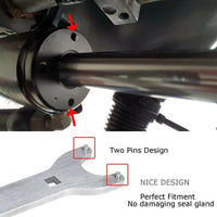 Hydraulic Steering Cylinder Seal HS5157 & Bracket Puller & Bleed Kit For Seastar - image 10