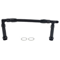 1 x Carburettor Inlet Rail Kit -6AN Black Finish Fit For Holley Dual Fuel Line - image 4