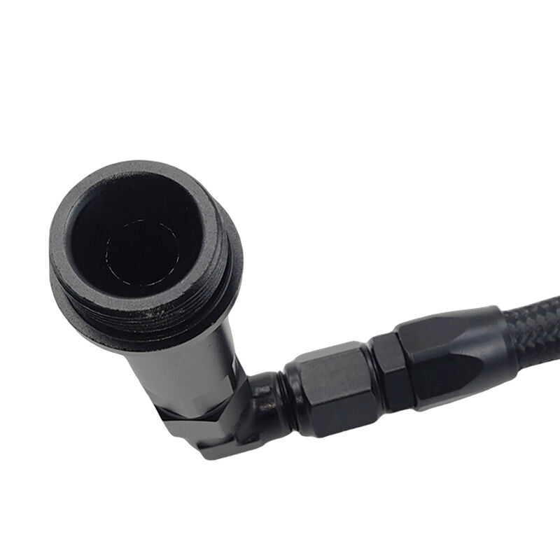 1 x Carburettor Inlet Rail Kit -6AN Black Finish Fit For Holley Dual Fuel Line - image 8