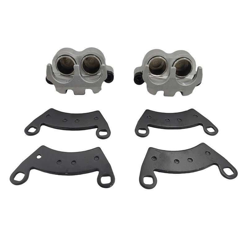 Pair Front Brake Caliper With Pads Left & Right Hand Side Fit For Polaris ATV Ranger 700 800 900 1000 - image 2
