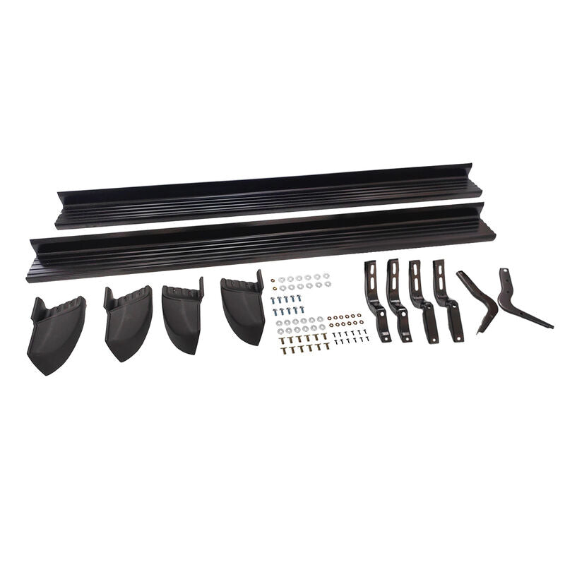 Aluminum Running Board Side Steps Fit For Toyota Hilux 8th Gen Dual Cab 2015-ON - image 6