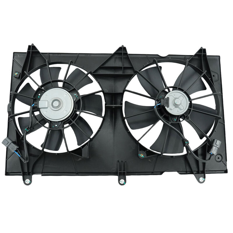 Radiator Fan Assembly Fit For Honda Accord EURO CL 2.4L K24A3 4Cyl Petrol 2002-2008 19015RAAA01 19020RAHH01 - image 4