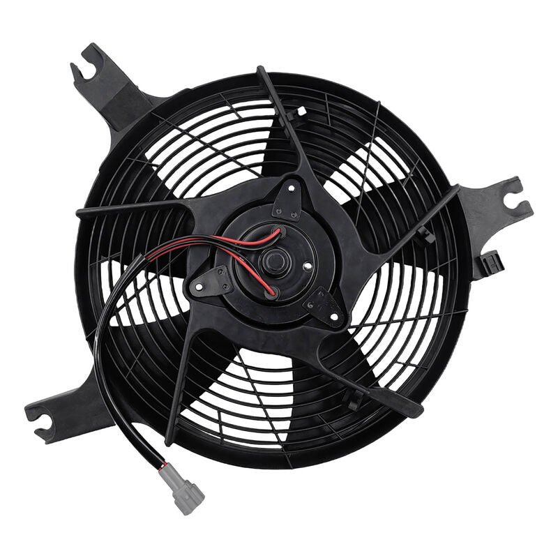 4 Pin AC Condenser Fan Assembly Left Hand Side Fit For Nissan Patrol GU 10/2001-12/2012 - image 3
