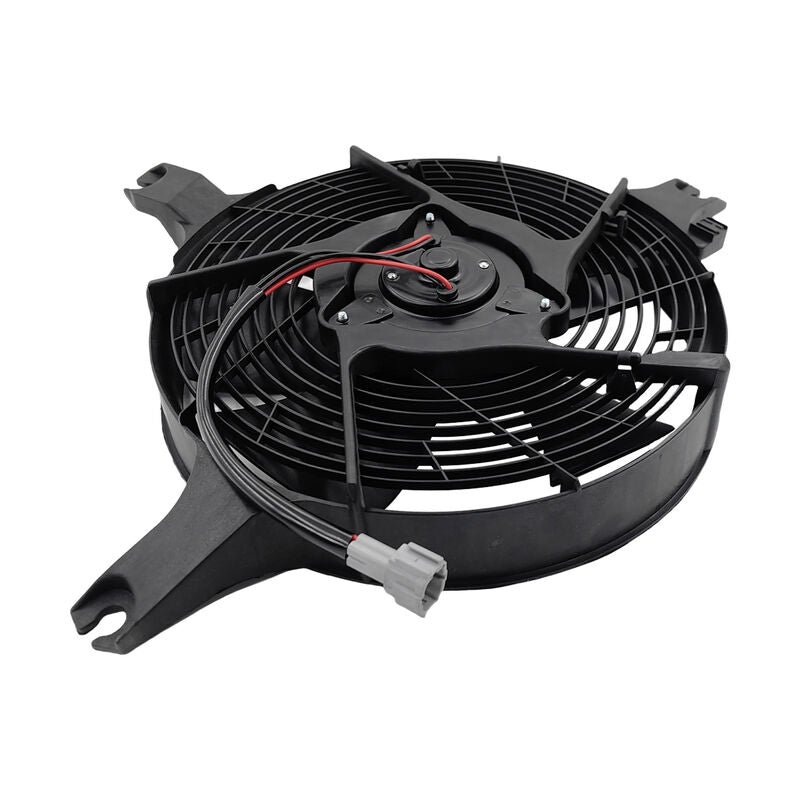 4 Pin AC Condenser Fan Assembly Left Hand Side Fit For Nissan Patrol GU 10/2001-12/2012 - image 4