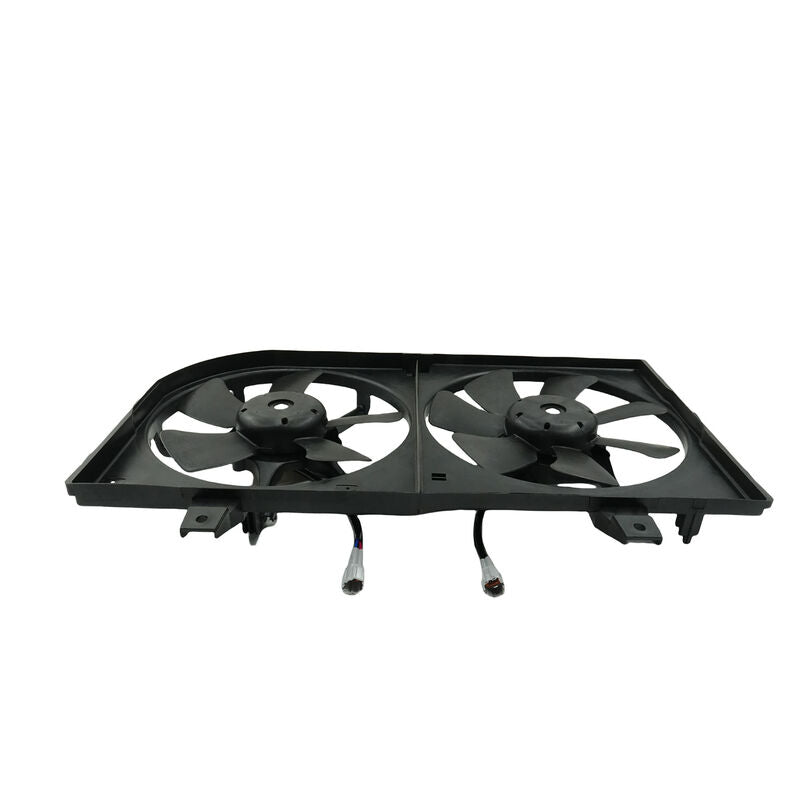 AC + Radiator Thermo Cooling Fan Assembly With Motors Fit For Nissan Maxima A33 All Model Variants 09/1999-09/2003 - image 2