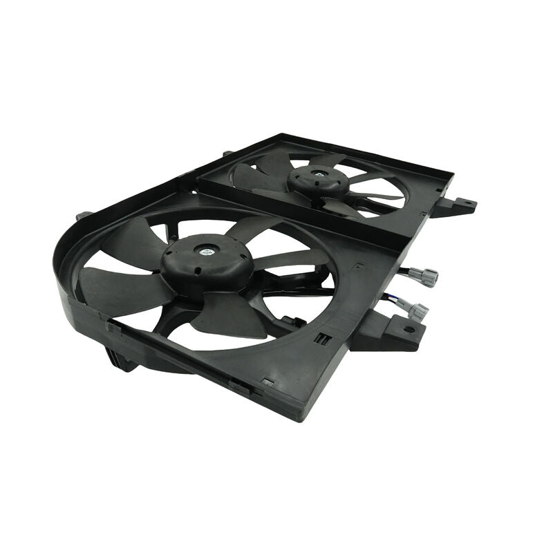 AC + Radiator Thermo Cooling Fan Assembly With Motors Fit For Nissan Maxima A33 All Model Variants 09/1999-09/2003 - image 3