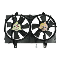 AC + Radiator Thermo Cooling Fan Assembly With Motors Fit For Nissan Maxima A33 All Model Variants 09/1999-09/2003 - image 4