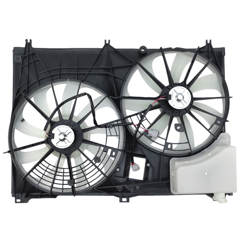 Dual Thermo Cooling Fan Assy Without Control Module Fit For Toyota Kluger GSU50 GSU55 3.5L 2GRFE 2GRFKS 03/2014-03/2021 167110P230 - image 3
