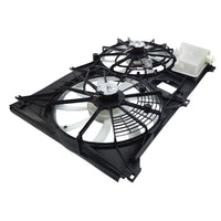 Dual Thermo Cooling Fan Assy Without Control Module Fit For Toyota Kluger GSU50 GSU55 3.5L 2GRFE 2GRFKS 03/2014-03/2021 167110P230 - image 4
