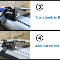 Roof Rack Aluminum Fit For Mitsubishi Lancer 2007-2018 Sedan And Hatchback - image 11