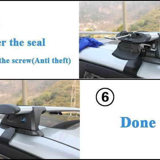 Roof Rack Aluminum Fit For Mitsubishi Lancer 2007-2018 Sedan And Hatchback - image 12