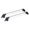 2x Silver NEW Aerodynamic Cross bar / Roof Rack Fit For Mitsubishi Triton 2006-2015