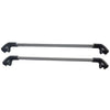 Roof Rack Cross Bar Fit For Mazda CX5 2012-2017 Alloy Clamp Onto Flush Rail Baggage Holder Racks