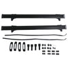 2 x Roof Rack Cross Bars Black Fit For Toyota Hilux Dual Cab 4 Door 2012-2024