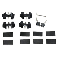 2 x Roof Rack Cross Bars Black Fit For Toyota Hilux Dual Cab 4 Door 2012-2024 - image 6