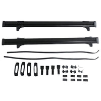 2 x Roof Rack Cross Bars Black Fit For Toyota Hilux Dual Cab 4 Door 2012-2024 - image 9