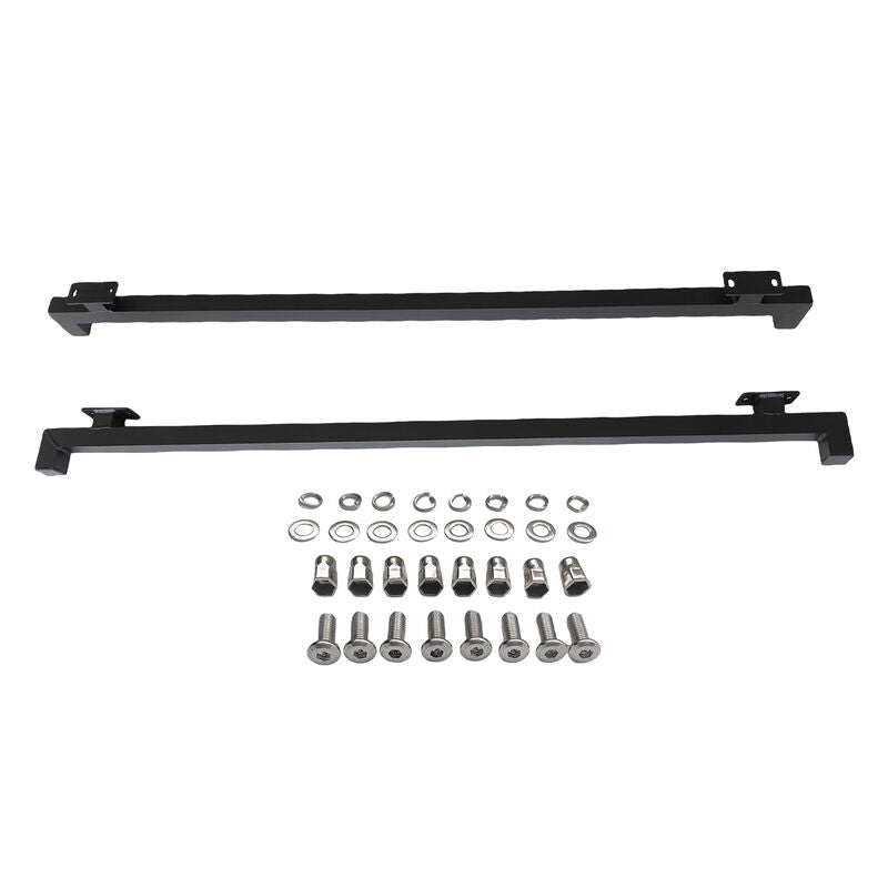 1500mm Wide Roof Bars Bolt On Rack Cab Ute Canopy And Toolbox Flat Steel - image 8