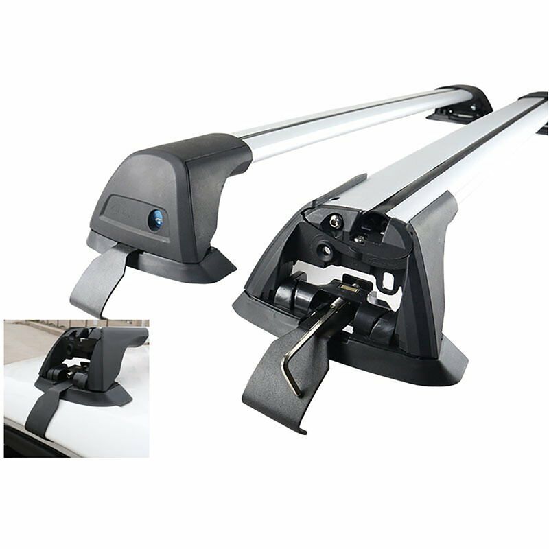 2 x Non-Rail Aero Alloy Roof Rack Cross Bar Fit For Suzuki Grand Vitara For Nissan Qashqai ST 5 Doors - image 2