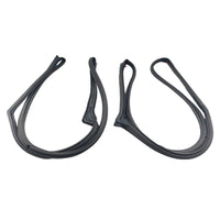 2 Pcs Front Door Weatherstrip Gasket Seal Fit For Jeep Wrangle JK 2007-2018 55395274AW - image 2