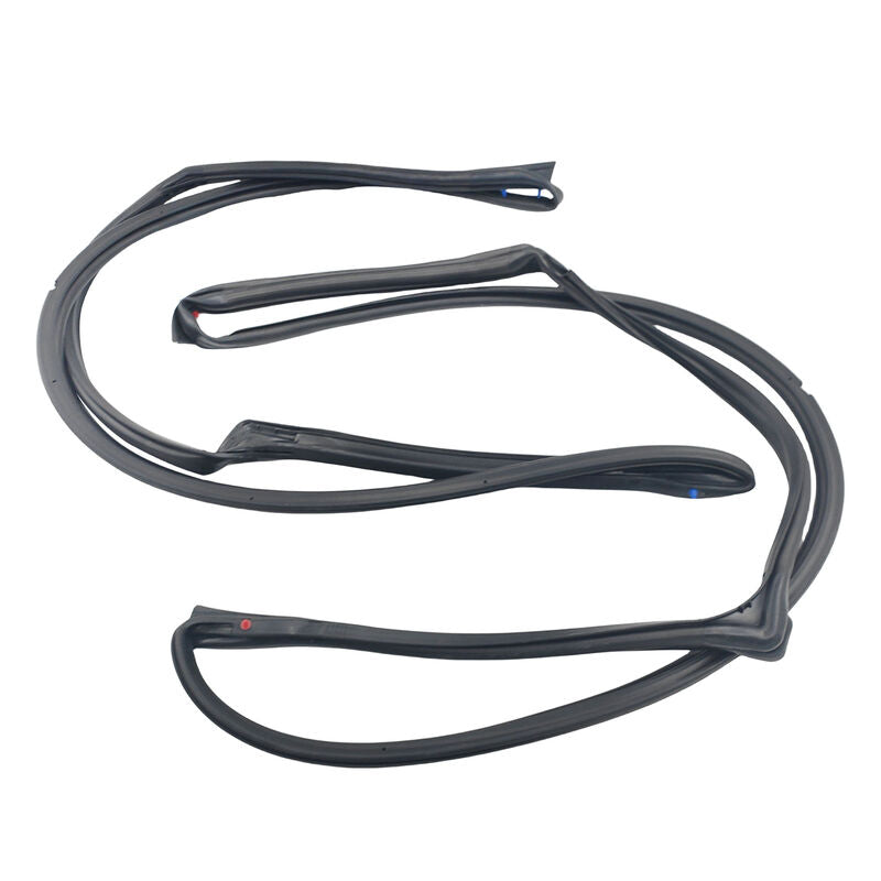 2 Pcs Front Door Weatherstrip Gasket Seal Fit For Jeep Wrangle JK 2007-2018 55395274AW - image 3