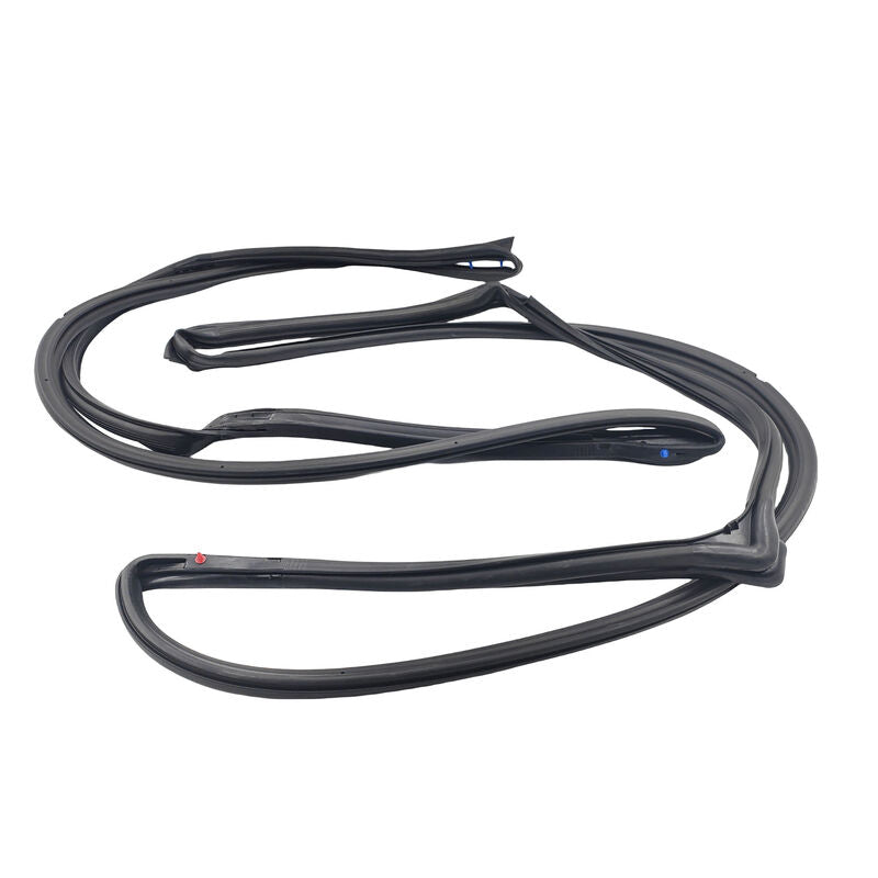 2 Pcs Front Door Weatherstrip Gasket Seal Fit For Jeep Wrangle JK 2007-2018 55395274AW - image 5