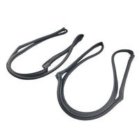 2 Pcs Front Door Weatherstrip Gasket Seal Fit For Jeep Wrangle JK 2007-2018 55395274AW - image 8