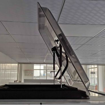 RV Caravan Skylight 450x400mm Complete Roof Hatch Eurostyle With LED Remote Control - image 3