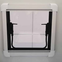 RV Caravan Skylight 450x400mm Complete Roof Hatch Eurostyle With LED Remote Control - image 9