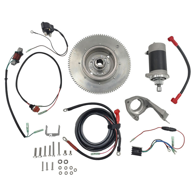 Electrical Start Conversion Kit Fit For Yamaha 2 Stroke 30HP Outboard 61N85550-10 - image 1
