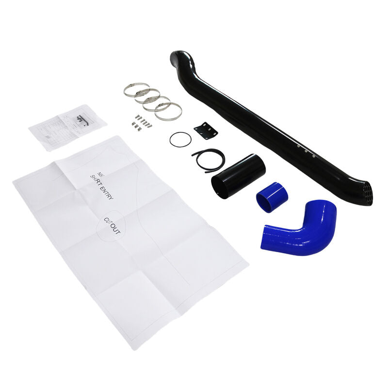 4" Black Grade 304 Stainless Steel Snorkel Fit For Toyota Hilux N80 2015-2023 - image 5